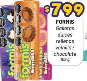 Almacor Formis galletas dulces rellenas oferta