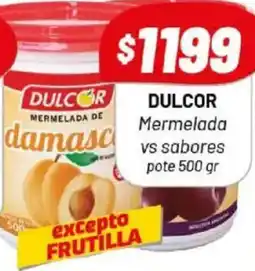 Almacor Dulcor mermelada vs sabores oferta