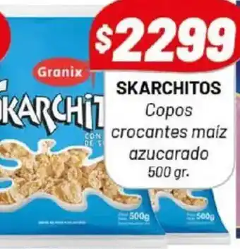 Almacor Skarchitos copos crocantes maiz azucarado oferta