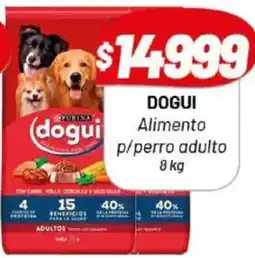 Almacor Dogui alimento p/perro adulto oferta