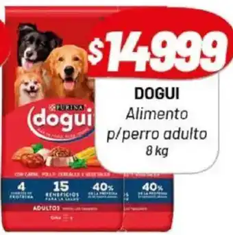 Almacor Dogui alimento p/perro adulto oferta