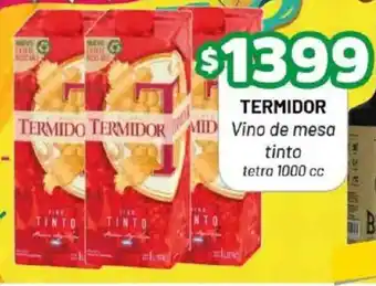 Almacor Termidor vino de mesa tinto tetra oferta