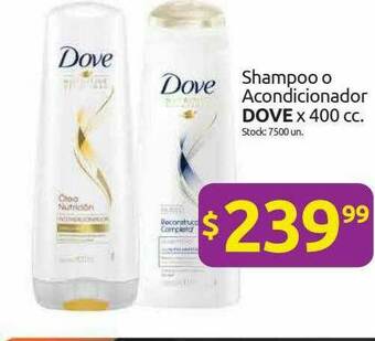 Cordiez Shampoo O Acondicionador Dove oferta