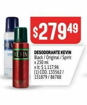 Makro Desodorante Kevin oferta