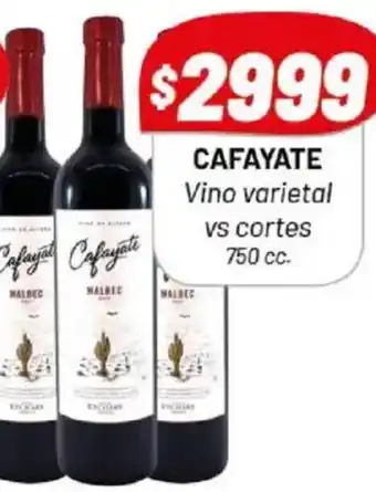 Almacor Cafayate vino varietal vs cortes oferta