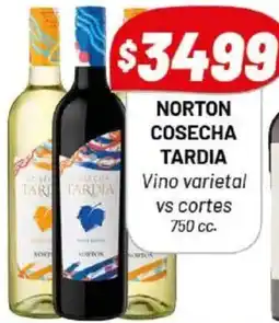 Almacor Norton cosecha tardia vino varietal vs cortes oferta