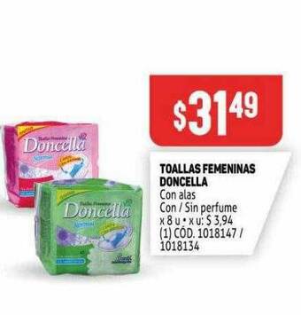 Makro Toallas Femeninas Doncella oferta