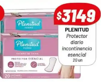 Almacor Plenitud protector diario incontinencia esencial oferta