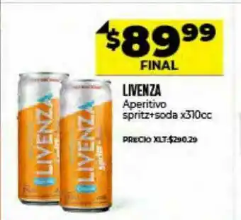 Supermayorista Vital Livenza Aperitivo Spritz+soda oferta