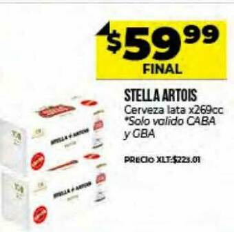 Supermayorista Vital Stella Artois Cerveza oferta