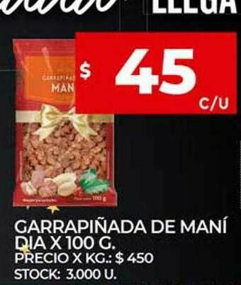 Supermercados DIA Garrapiñada De Maní Dia oferta