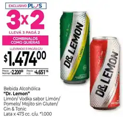 La Anonima Dr. lemon bebida alcohólica oferta