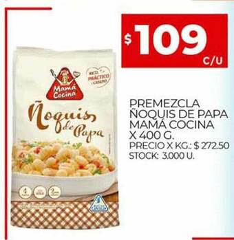 Supermercados DIA Premezcla ñoquis De Papa Mamá Cocina oferta