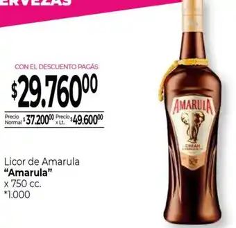 La Anonima Amarula licor de amarula oferta