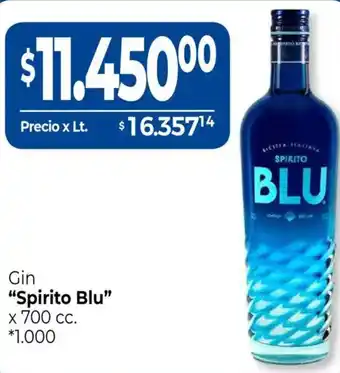 La Anonima Spirito blu gin oferta