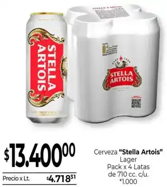 La Anonima Stella artois cerveza lager oferta