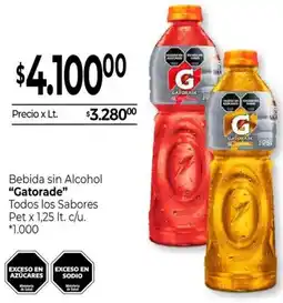 La Anonima Gatorade bebida sin alcohol oferta