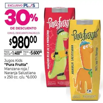 La Anonima Pura frutta jugos kids oferta