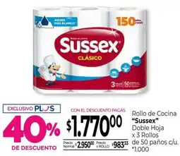 La Anonima Sussex rollo de cocina oferta