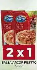 Supermercados Tadicor Salsa Arcor Filetto oferta