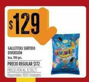 Supermercados Vea Galletitas Surtido Diversión oferta