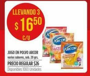 Supermercados Vea Jugo En Polvo Arcor oferta