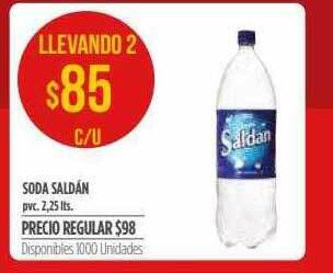 Supermercados Vea Soda Saldán oferta