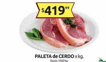 Cordiez Paleta De Cerdo oferta