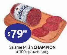 Cordiez Salame Milán Champion oferta