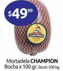 Cordiez Mortadela Champion Bocha oferta