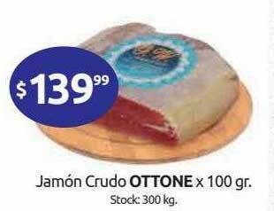 Cordiez Jamón Crudo Ottone oferta