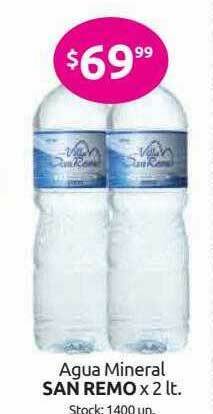Cordiez Agua Mineral San Remo oferta