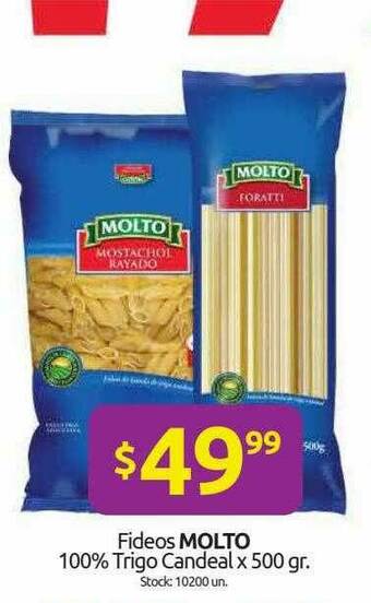 Cordiez Fideos Molto 100% Trigo Candeal oferta