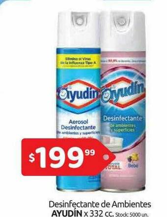 Cordiez Desinfectante De Ambientes Ayudín oferta