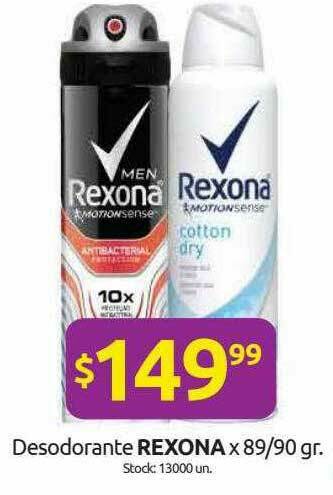 Cordiez Desodorante Rexona oferta
