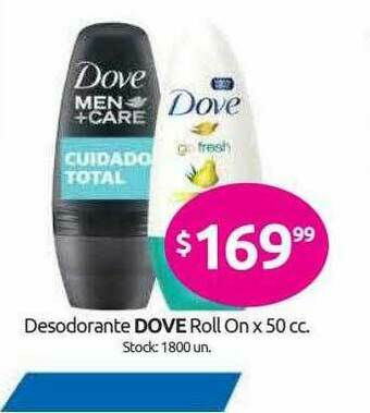 Cordiez Desodorante Dove Roll On oferta