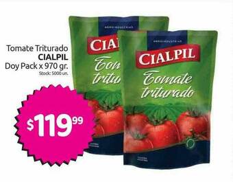 Cordiez Tomate Triturado Cialpil Doy Pack oferta