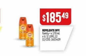 Makro Repelente Off! oferta