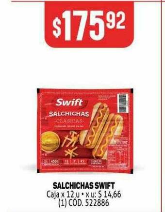 Makro Salchichas Swift oferta