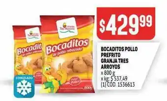 Makro Bocaditos Pollo Prefrito Granja Tres Arroyos oferta