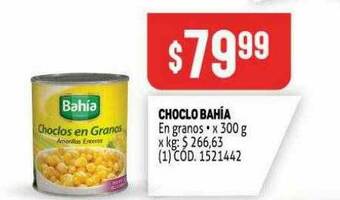 Makro Choclo Bahía oferta