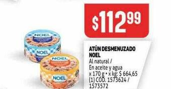 Makro Atún Desmenuzado Noel oferta