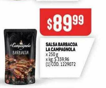 Makro Salsa Barbacoa La Campagnola oferta