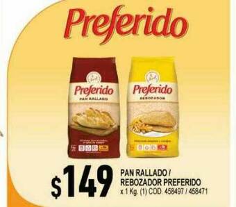 Makro Pan Rallado Rebozador Preferido oferta