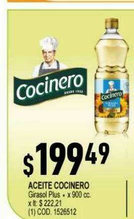 Makro Aceite Cocinero Girasol Plus oferta