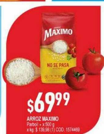 Makro Arroz Maximo oferta