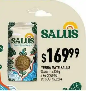 Makro Yerba Mate Salus Suave oferta