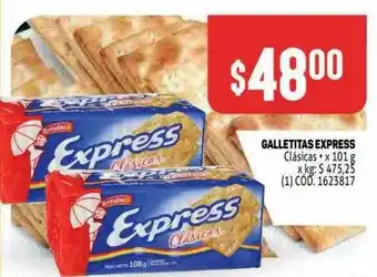 Makro Galletitas Express oferta