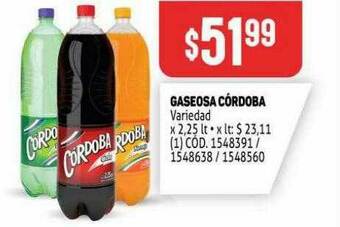 Makro Gaseosa Córdoba oferta