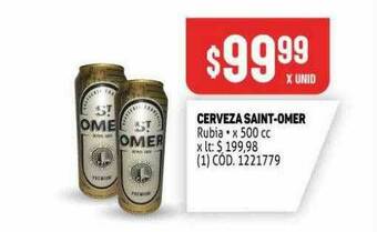Makro Cerveza Saint-omer oferta